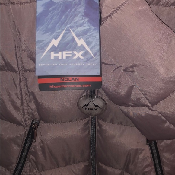 NWT Women’s HFX Faux Fur Lilac Puffer Coat - - Picture 14 of 16